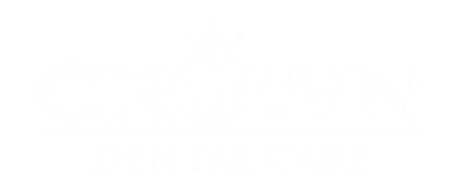Crown Dental Care Logo White